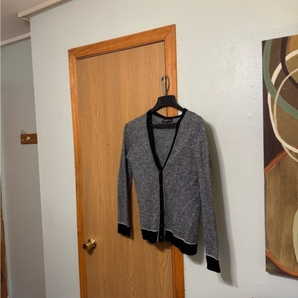 Jones New York Medium Multi-Color Marled Long Sleeve Button-Front Cardigan - EUC